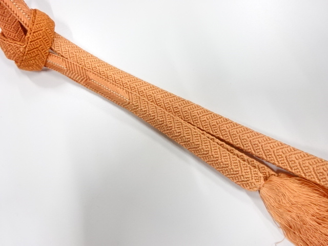 正絹　手組帯締め